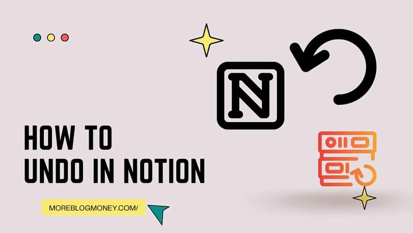 how to undo in notion