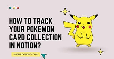 track pokemon collection in notion